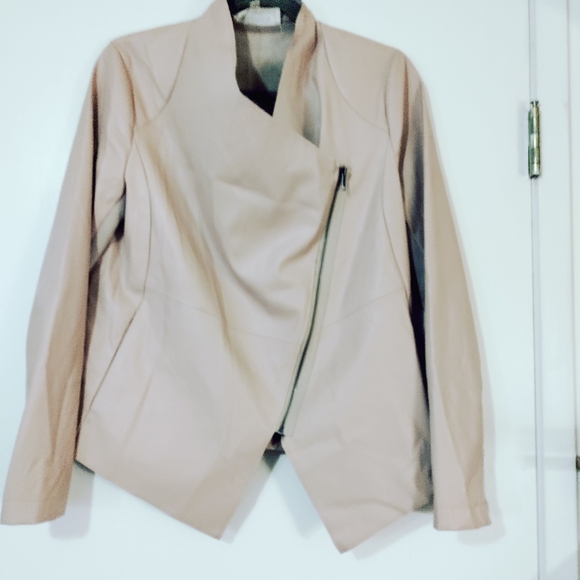 💝 3/$25 Bb Dakota Pink Vegan Leather Jacket - Picture 5 of 7